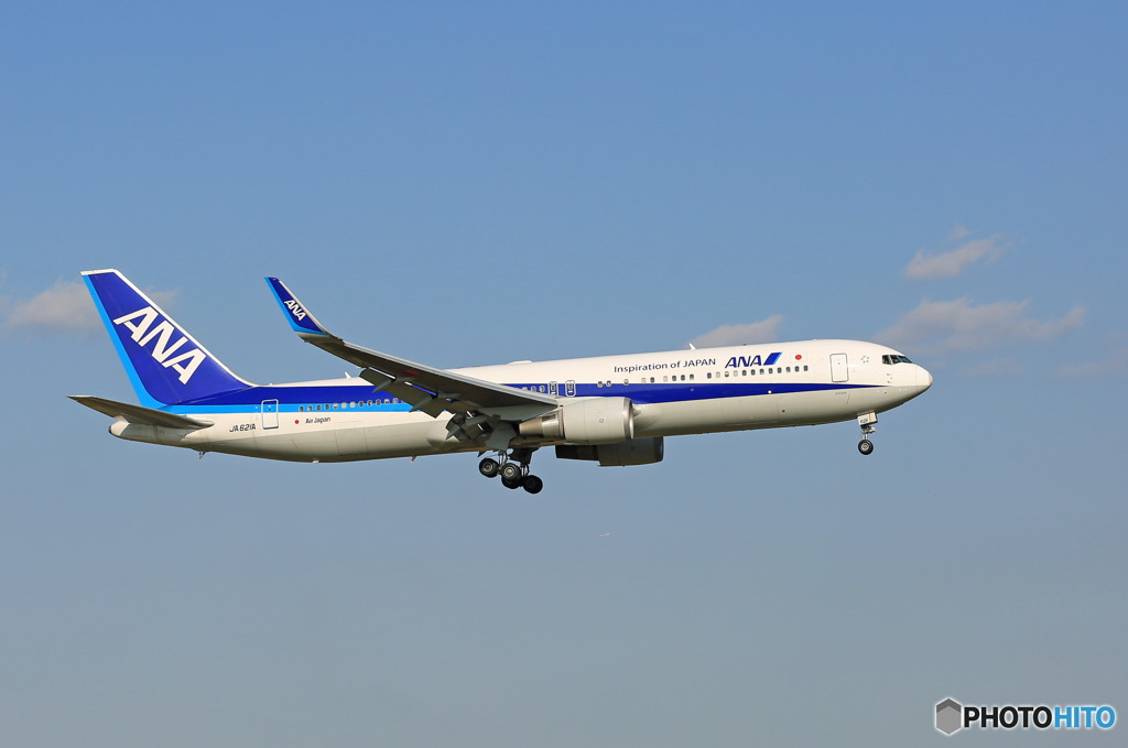 「すかい」 ANA 767-381 JA621A 到着です