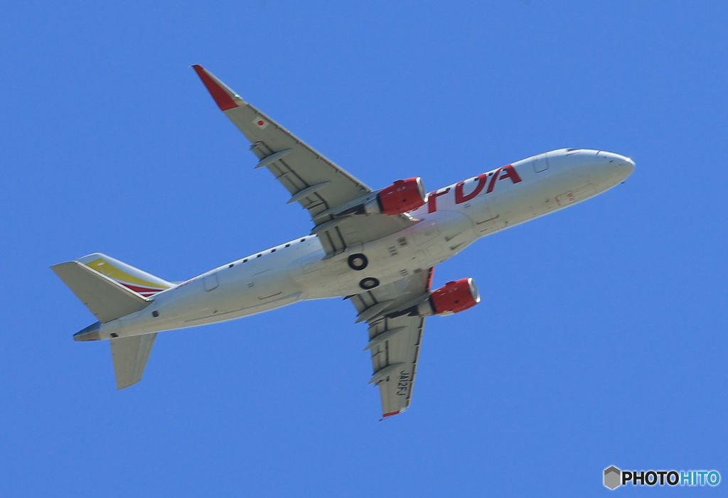 「ブルー」珍しいチャーター便GET 出発