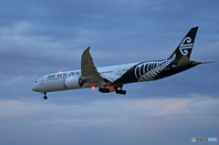 「青色」 NZ' 787-9 ZK-NZC 出発です