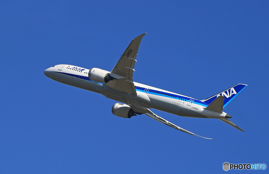 「あおいそら」ANA 787-9 JA892A Takeoff