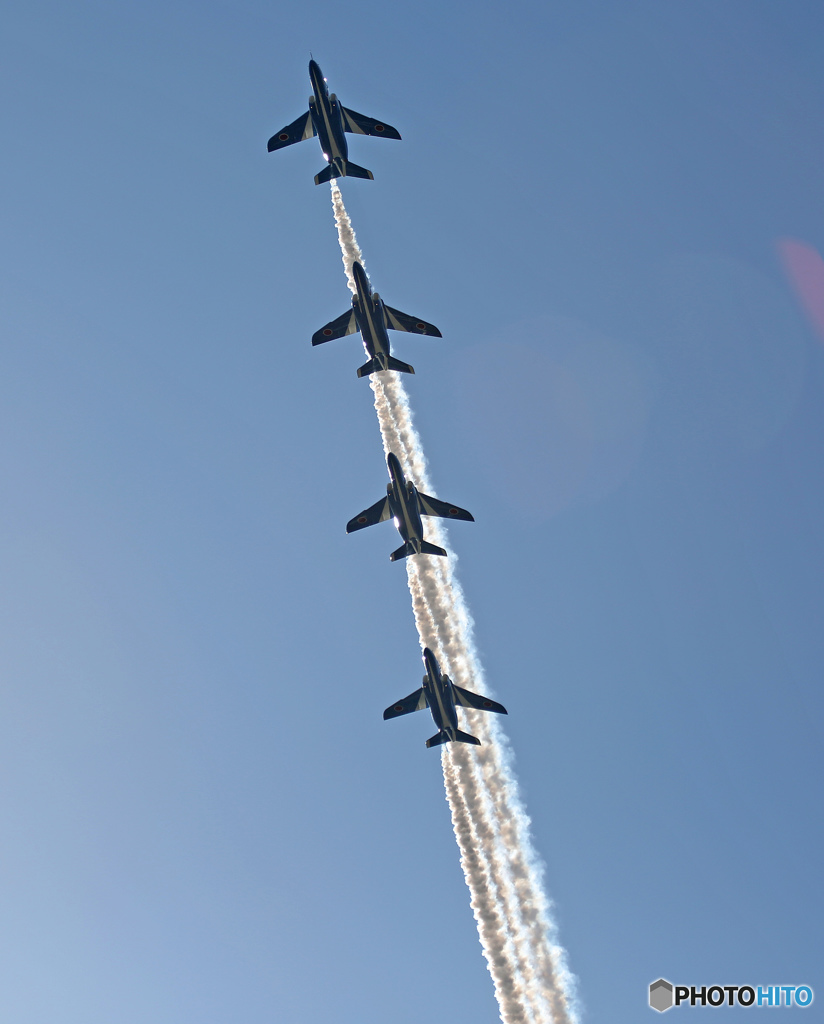 ☮休憩ﾀｲﾑ(523) Ｔ－４　ブルーインパルス