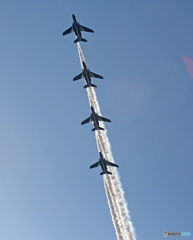 ☮休憩ﾀｲﾑ(523) Ｔ－４　ブルーインパルス