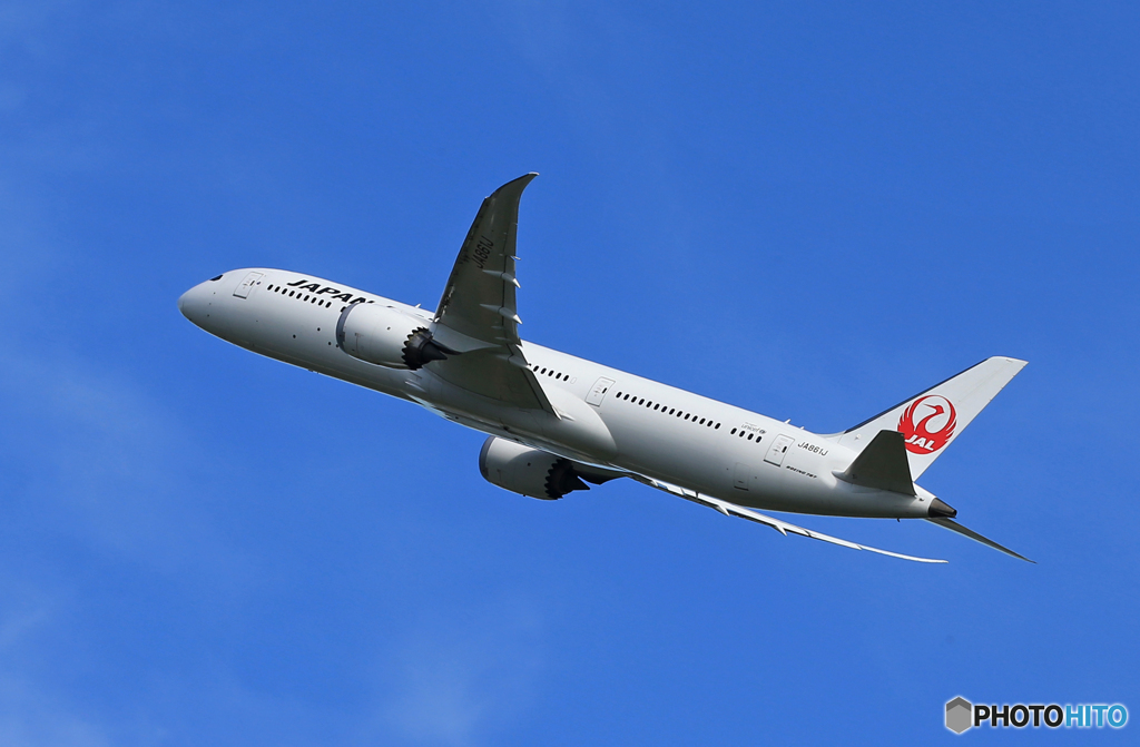 「スカイ」JAL 787-9 JA861J  Takeoff 