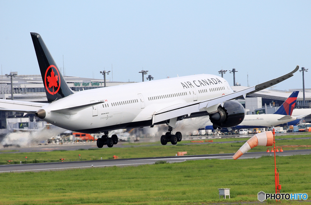 「そらー」 Air Canada 787-9 C-FNCE Landing