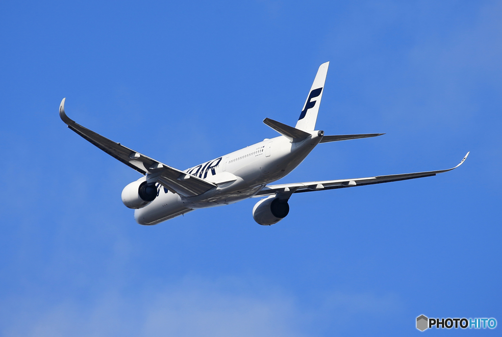 「すかい」Finnair A350-941 OH-LWD Takeoff  