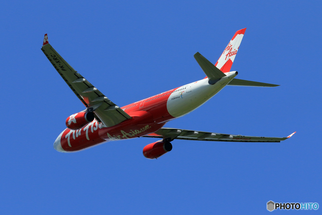 「SKY」 Air Asia A330-343 PK-XRC Takeoff 