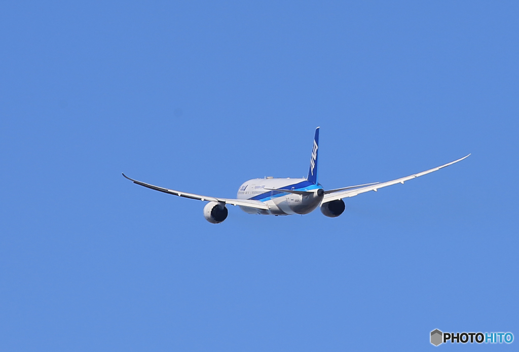 「群青色」ANA 787- 8 JA887A Takeoff 