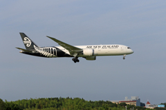 「そらー」 Air NZ' ZK-NZD  着地前