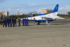 「青色が好き」 　ブルーインパルス儀式!!