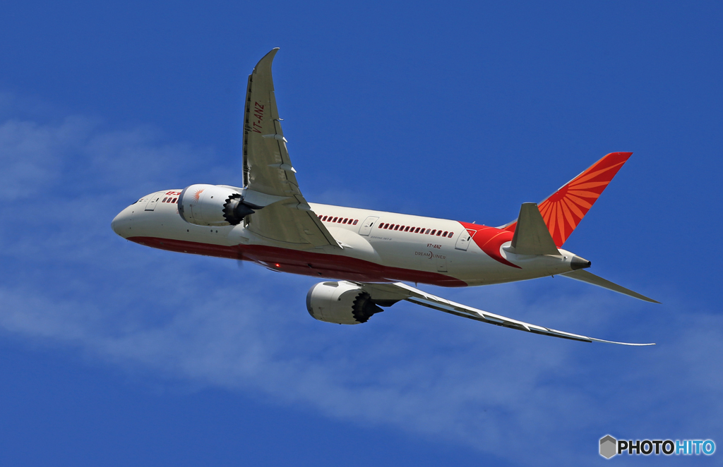 「群青」Air India 787-8 VT-ANZ Takeoff