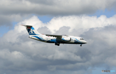 「あおぞら」アンガラ航空アントノフAn-148 レア機 来た～---！