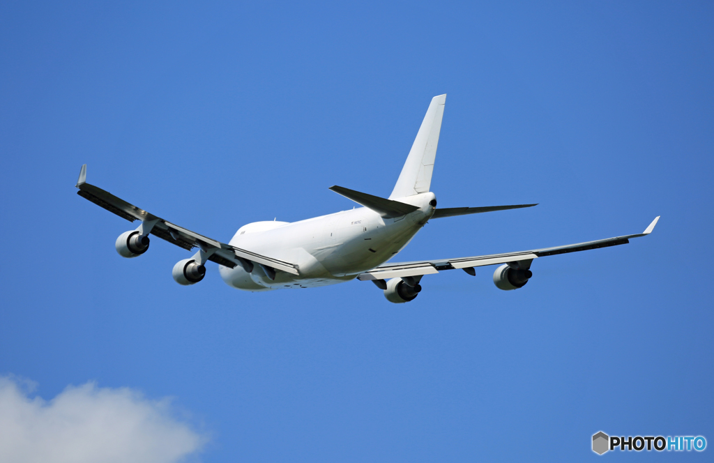 「ぶるー」 Atlas 747-4KZF N407KZ 出発