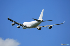 「ぶるー」 Atlas 747-4KZF N407KZ 出発