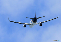 「あおいそら」 UPS 767 離陸します