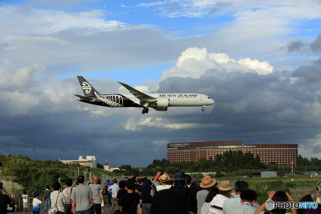 ☀「青い空」が一番 Air NZ' 787-9 ZK-NZC