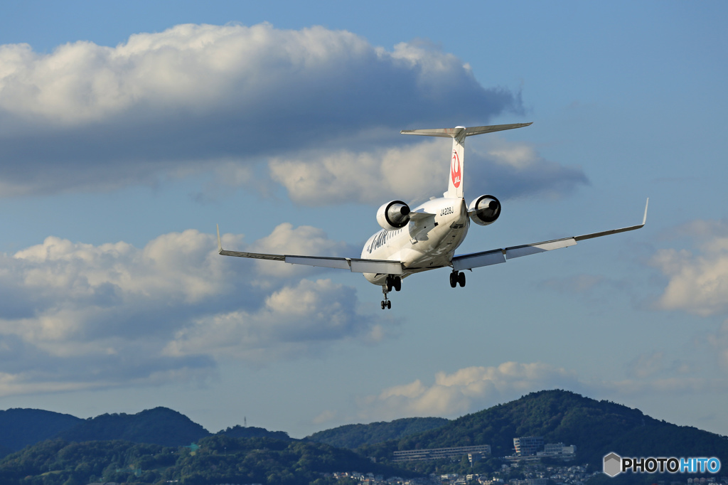 ☮伊丹空港に行って来ました・☮J-AIR JA208J