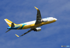 [青い空]　セブパシフィック A320 RP-C3274 出発