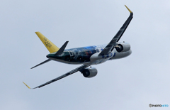 「Blue」ロイヤルブルネイ A320-251N V8-RBD 飛ぶ