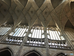 チェコ（２８０）プラハ城の天井