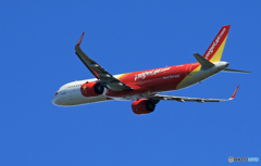 「空色」 Vietjet A321-271N VN-A653 飛び立ち