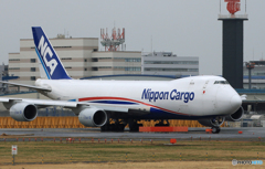 「はれ」 ? NCA 747-8KZF JA14KZ  Takeoff 