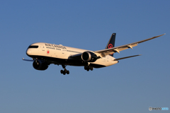 「空色」 Air Canada 787-9 C-FRTU 到着です