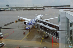 ☂ミュンヘン空港・☂雨のSTAR WARS