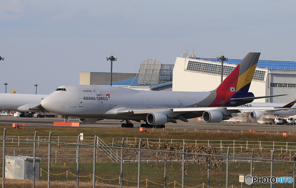「SKY」Asiana Cargo 747-400 Takeoff 