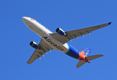 「青の空」Air Calin A330-202 F-OJSE飛ぶ