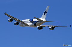 「SKY」 malaysia A380-841 9M-MNB 出発です