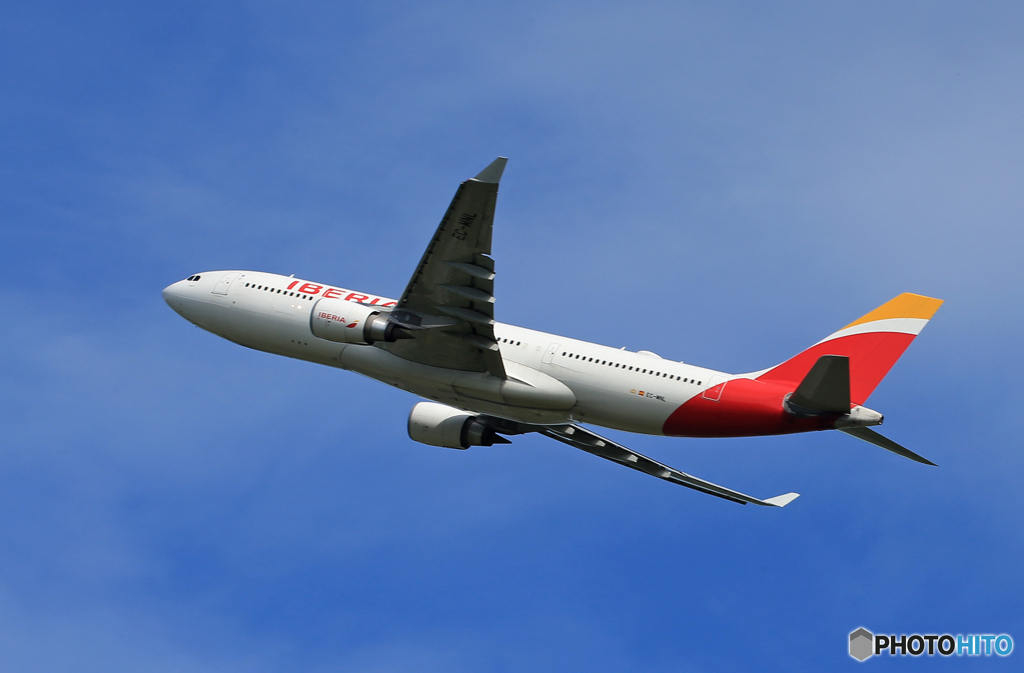 「はれー」IBERIA A330-202 EC-MNL 離陸します