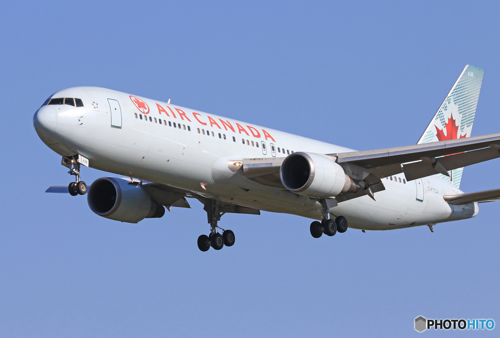 「すかい」 Air Canada 767-375 C-FTCA  Landing