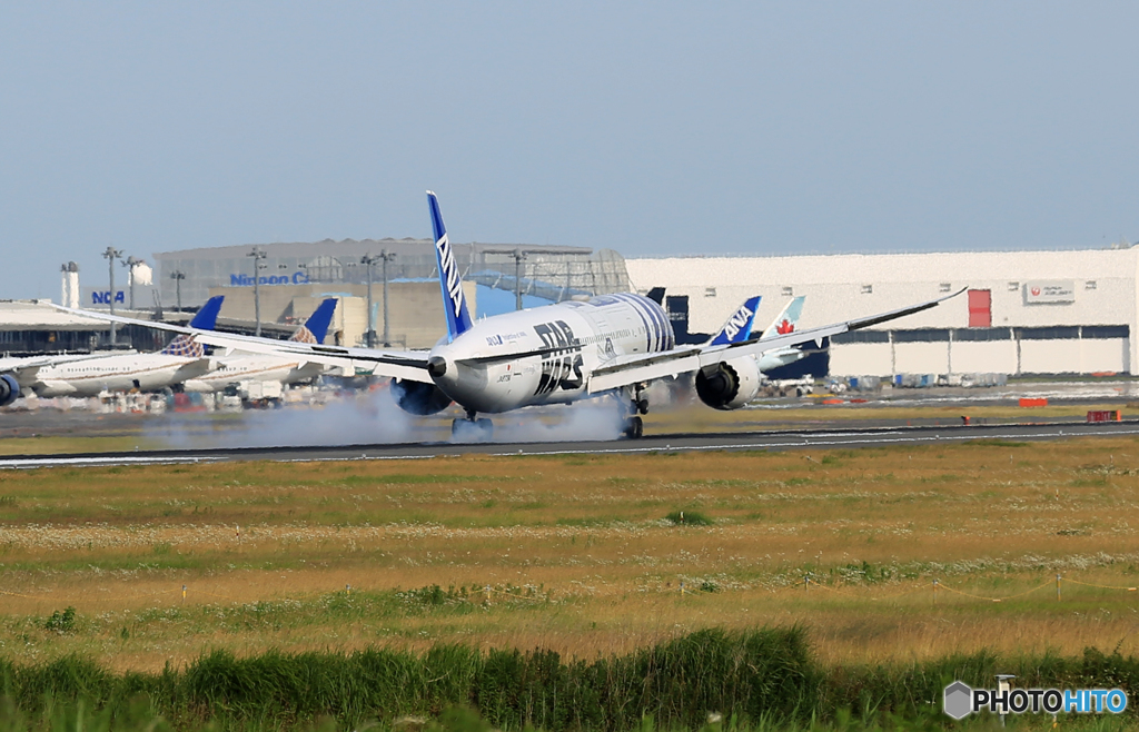 「青い空」が一番 ANA STAR WARS 787-9 JA873A