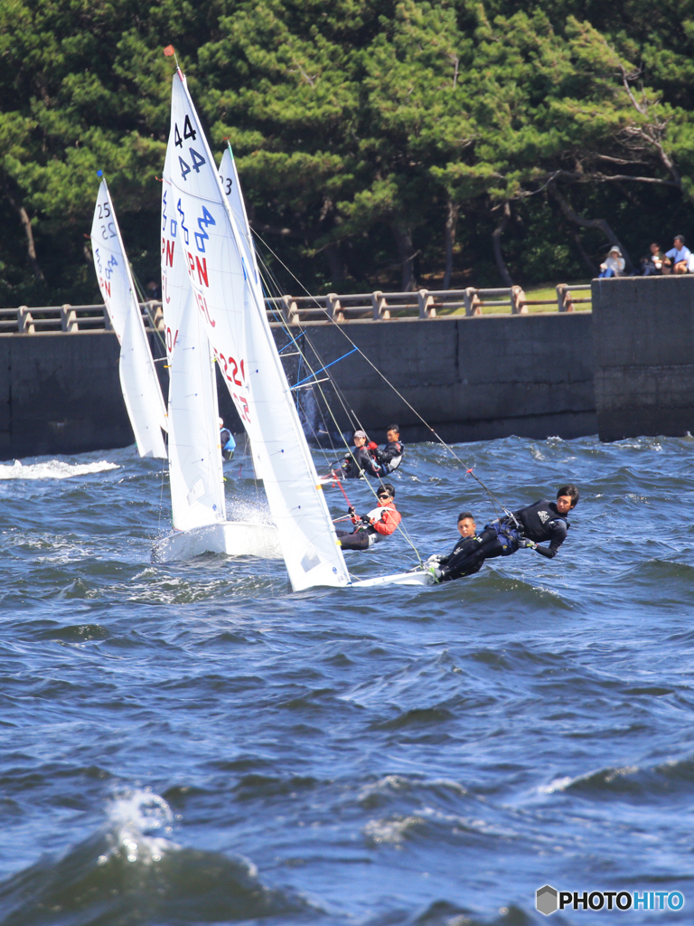 「青空」今日は風が強く・出走も難儀だね！