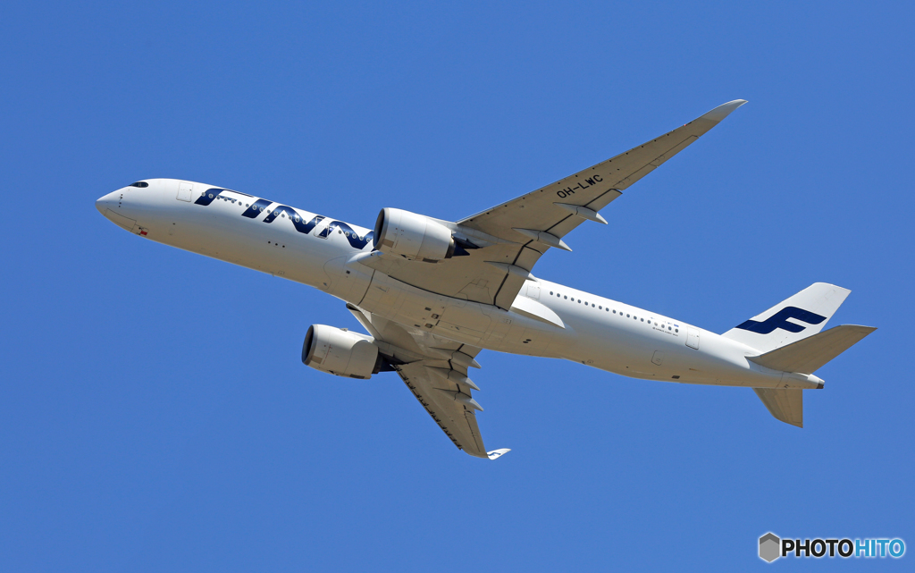 「SKY」 Finnair A350-941 OH-LWC 離陸です