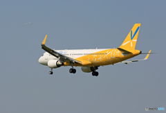 「そらー」 バニラ A320-214 JA12VA Landing