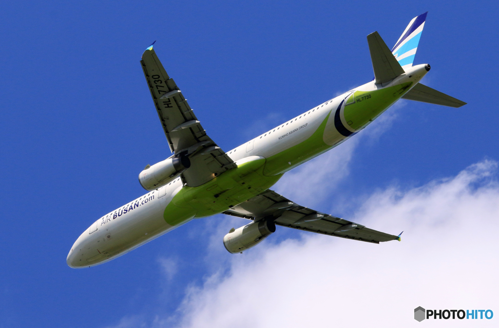 Air Busan A321-231 HL7730 飛ぶ