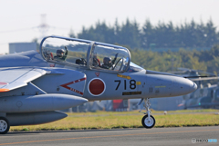 「あおいそら」☮　Kawasaki　T-4　お手振り　☮