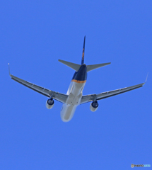 ☀「青い空」が一番 UPS 767 飛び立ちです
