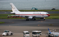 「令和」スペイン空軍機　Takeoff  珍しい飛行機ですね！