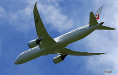 「そらー」 JAL 787-9 JA874J 離陸