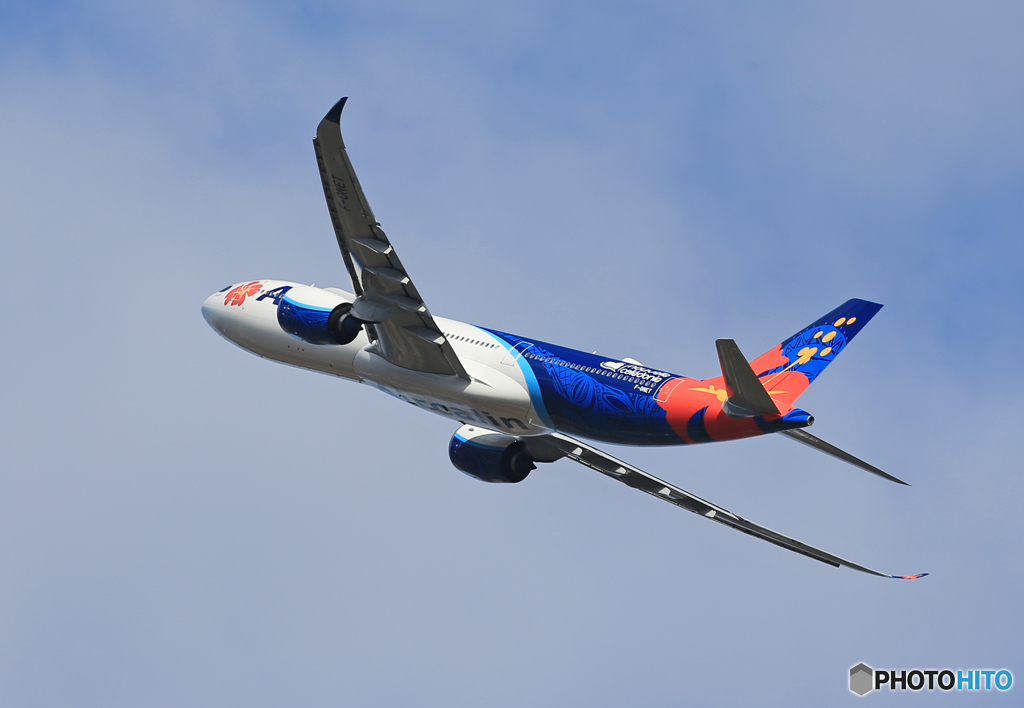 ☀「青い空」が一番 Air CalinA330-941 F-ONET離陸