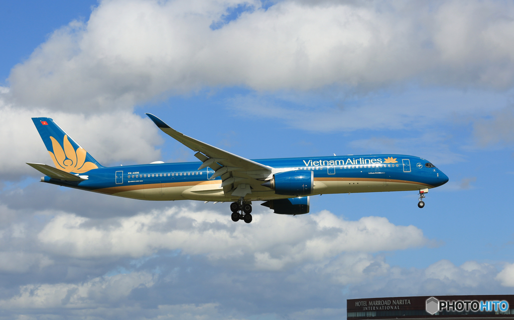 「スカイ」 Vietnam A350-941 VN-A896 飛行