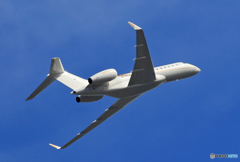 「あおぞら」 Private BD-700-1A10 N826ZF 出発です