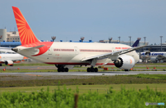 「そらー」 Air India 787-8 VT-ANK 出発です