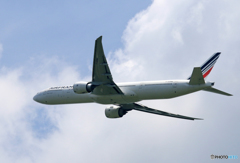 「空色」 AIR FRANCE 777-200 飛行