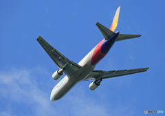 「良い空～」 Asiana 767-38ZF HL7507 離陸