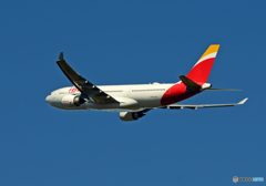 「すかい」 イベリア航空 A330-202 EC-MJT 出発です