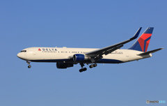 「すかい」 DELTA 767-332 N197AN 着陸