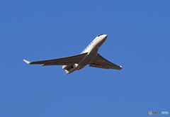 ユタ銀行 Gulfstream Aerospace G650 飛び立ちです